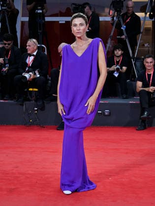 IPA88321353 - Venice, 83rd Venice International Film Festival 2026 - Night 8. Red Carpet for the film UN BON PETIT SOLDAT. Pictured: Anna Foglietta  Copyright: xManuelexMangiarottix xPoolxPhotoxEventsx08x IPA88321353