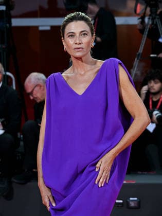 IPA88321356 - Venice, 83rd Venice International Film Festival 2026 - Night 8. Red Carpet for the film UN BON PETIT SOLDAT. Pictured: Anna Foglietta  Copyright: xManuelexMangiarottix xPoolxPhotoxEventsx08x IPA88321356