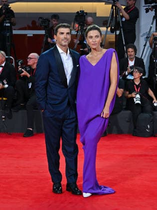 IPA88321360 - Venice, 83rd Venice International Film Festival 2026 - Night 8. Red Carpet for the film UN BON PETIT SOLDAT. Pictured: Anna Foglietta, Paolo Sopranzetti  Copyright: xManuelexMangiarottix xPoolxPhotoxEventsx08x IPA88321360