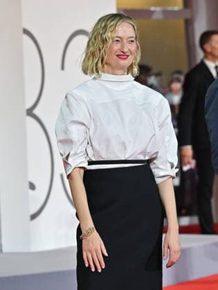 IPA88323136 - Venice, 83rd Venice International Film Festival 2026 - Night 8. Red Carpet for the film UN BON PETIT SOLDAT. Pictured: Alba Rohrwacher  Copyright: xManuelexMangiarottix xPoolxPhotoxEventsx08x IPA88323136