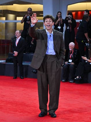 IPA88321333 - Venice, 83rd Venice International Film Festival 2026 - Night 8. Red Carpet for the film UN BON PETIT SOLDAT. Pictured: FRANCESCO CENTORAME  Copyright: xManuelexMangiarottix xPoolxPhotoxEventsx08x IPA88321333