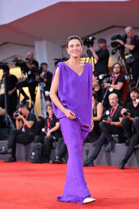 September 9, 2026, Venice, Rome, Italy: Anna Foglietta on the red carpet for Un bon petit soldat, the 83rd Venice Film Festival. Venice, September 9, 2026 Venice Italy  - ZUMAa289 20260909_zia_a289_274 Copyright: xMariaxLauraxAntonellix xAgfx