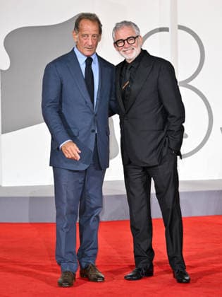IPA88323904 - Venice, 83rd Venice International Film Festival 2026 - Night 8. Red Carpet for the film UN BON PETIT SOLDAT. Pictured: Vincent Lindon, StÃ phane BrizÃ  Copyright: xSimonexComix xPoolxPhotoxEventsx08x IPA88323904