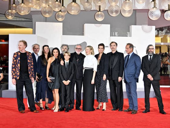 IPA88323907 - Venice, 83rd Venice International Film Festival 2026 - Night 8. Red Carpet for the film UN BON PETIT SOLDAT. Pictured: the cast  Copyright: xSimonexComix xPoolxPhotoxEventsx08x IPA88323907