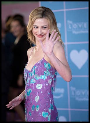 . 09 09 2026. London, United Kingdom. Lili Reinhart arriving at The Love Hypothesis premiere in London.  xStephenxLockx xi-Imagesx IIM-26993-0019