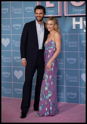 . 09 09 2026. London, United Kingdom. Tom Bateman and Lili Reinhart arriving at The Love Hypothesis premiere in London.  xStephenxLockx xi-Imagesx IIM-26993-0025