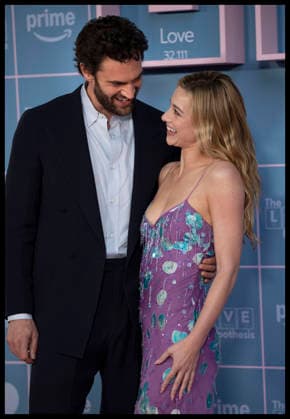 . 09 09 2026. London, United Kingdom. Tom Bateman and Lili Reinhart arriving at The Love Hypothesis premiere in London.  xStephenxLockx xi-Imagesx IIM-26993-0026