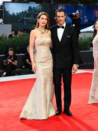 IPA88324951 - Venice, 83rd Venice International Film Festival 2026 - Evening 8. Red carpet for the film UN BON PETIT SOLDAT. Pictured: Laura Barth, Joaquin Morodo  Copyright: xAlbertoxTerenghi PoolxPhotoxEvenx xPoolxPhotoxEventsx08x IPA88324951