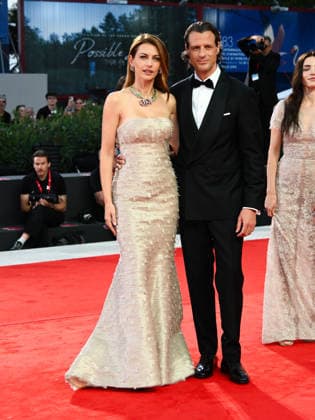 IPA88324957 - Venice, 83rd Venice International Film Festival 2026 - Night 8. Red carpet for the film UN BON PETIT SOLDAT. Pictured: Laura Barth, Joaquin Morodo  Copyright: xAlbertoxTerenghi PoolxPhotoxEvenx xPoolxPhotoxEventsx08x IPA88324957