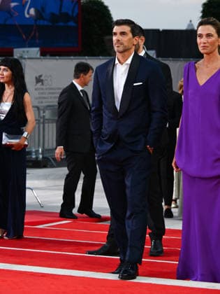 IPA88325101 - Venice, 83rd Venice International Film Festival 2026 - Evening 8. Red carpet for the film UN BON PETIT SOLDAT. Pictured: Anna Foglietta, Paolo Sopranzetti  Copyright: xAlbertoxTerenghi PoolxPhotoxEvenx xPoolxPhotoxEventsx08x IPA88325101