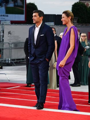 IPA88325108 - Venice, 83rd Venice International Film Festival 2026 - Night 8. Red carpet for the film UN BON PETIT SOLDAT. Pictured: Anna Foglietta, Paolo Sopranzetti  Copyright: xAlbertoxTerenghi PoolxPhotoxEvenx xPoolxPhotoxEventsx08x IPA88325108