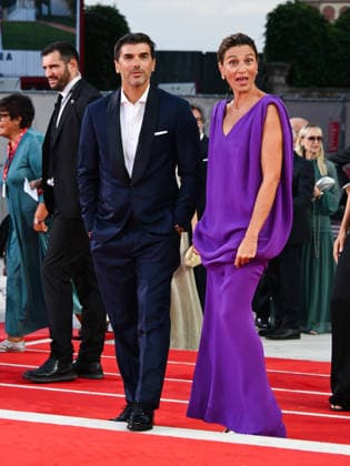 IPA88325110 - Venice, 83rd Venice International Film Festival 2026 - Night 8. Red carpet for the film UN BON PETIT SOLDAT. Pictured: Anna Foglietta, Paolo Sopranzetti  Copyright: xAlbertoxTerenghi PoolxPhotoxEvenx xPoolxPhotoxEventsx08x IPA88325110
