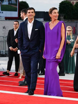 IPA88325111 - Venice, 83rd Venice International Film Festival 2026 - Night 8. Red carpet event for the film UN BON PETIT SOLDAT. Pictured: Anna Foglietta, Paolo Sopranzetti  Copyright: xAlbertoxTerenghi PoolxPhotoxEvenx xPoolxPhotoxEventsx08x IPA88325111