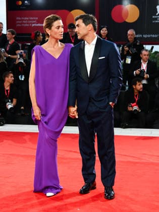 IPA88325130 - Venice, 83rd Venice International Film Festival 2026 - Evening 8. Red carpet for the film UN BON PETIT SOLDAT. Pictured: Anna Foglietta, Paolo Sopranzetti  Copyright: xAlbertoxTerenghi PoolxPhotoxEvenx xPoolxPhotoxEventsx08x IPA88325130