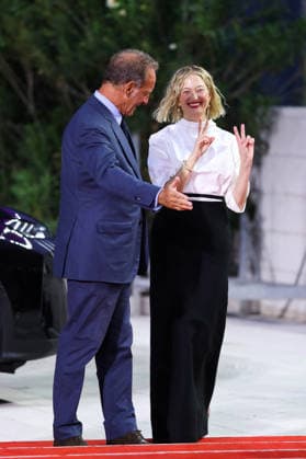 Venice 2026 Un Bon Petit Soldat Screening NB Vincent Lindon, Alba Rohrwacher attending the Un Bon Petit Soldat Red carpet as part of the 83th Venice International Film Festival at the Lido in Venice, Italy on September 09, 2026. Photo by Nasser Berzane ABACAPRESS.COM Venice Italy  Copyright: xBerzanexNasser ABACAx