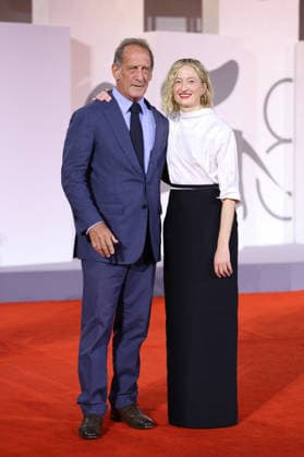 Venice 2026 Un Bon Petit Soldat Screening NB Vincent Lindon, Alba Rohrwacher attending the Un Bon Petit Soldat Red carpet as part of the 83th Venice International Film Festival at the Lido in Venice, Italy on September 09, 2026. Photo by Nasser Berzane ABACAPRESS.COM Venice Italy  Copyright: xBerzanexNasser ABACAx