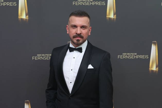 Edin Hasanovic at the German Television Awards ceremony on September 9, 2026, in Cologne. Edin Hasanovic arrives for the annual German Television Awards (Deutscher Fernsehpreis) at the Confex Center on September 9, 2026 in Cologne, Germany. 2026 German Television Awards ceremony in Cologne
