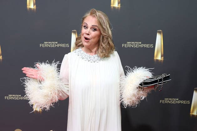 Marijke Amado at the German Television Awards ceremony on September 9, 2026, in Cologne. Marijke Amado arrives for the annual German Television Awards (Deutscher Fernsehpreis) at the Confex Center on September 9, 2026 in Cologne, Germany. 2026 German Television Awards Ceremony in Cologne