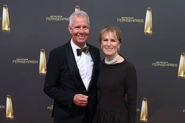 Peter Kloeppel and Carol Kloeppel at the German Television Awards ceremony on September 9, 2026, in Cologne. Peter Kloeppel and Carol Kloeppel arrive for the annual German Television Awards (Deutscher Fernsehpreis) at the Confex Center on September 9, 2026 in Cologne, Germany. 2026 German Television Awards Ceremony in Cologne