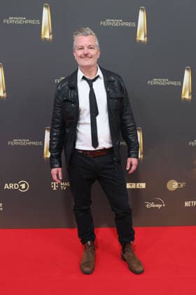 Andre Dietz arrives for the annual German Television Awards (Deutscher Fernsehpreis) at the Confex Center on September 9, 2026, in Cologne, Germany; the annual German Television Awards (Deutscher Fernsehpreis) in Cologne, Germany