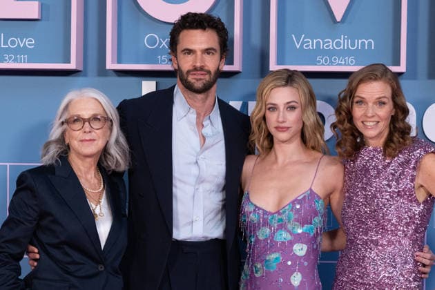 Elizabeth Cantillon, Tom Bateman, Lili Reinhart and Claire Scanlon attends The Love Hypothesis Special Screening at BFI Southbank in London, England. UK. Wednesday 9th September 2026. Copyright: xJamesxWarrenx _FA2JA~9