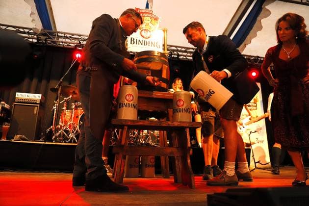 September 9, 2026 xhpx Frankfurt am Main, Opening of the 2026 Frankfurt Oktoberfest: Hesse s Minister-President Boris Rhein Taps the First Keg HP