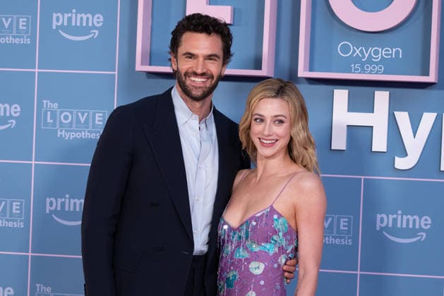 Tom Bateman and Lili Reinhart attends The Love Hypothesis Special Screening at BFI Southbank in London, England. UK. Wednesday 9th September 2026. Copyright: xJamesxWarrenx _EG3Q7~H