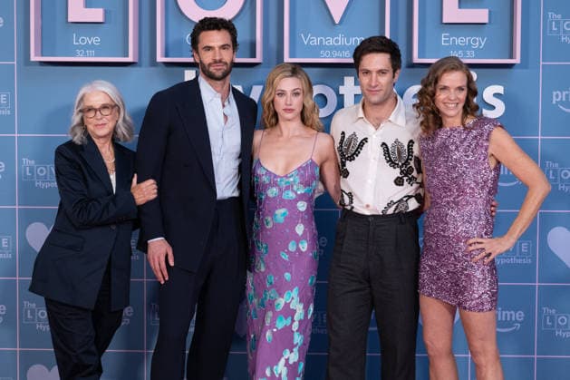 Elizabeth Cantillon, Tom Bateman, Lili Reinhart, Arty Froushan and Claire Scanlon attends The Love Hypothesis Special Screening at BFI Southbank in London, England. UK. Wednesday 9th September 2026. Copyright: xJamesxWarrenx _EG3Q7~J