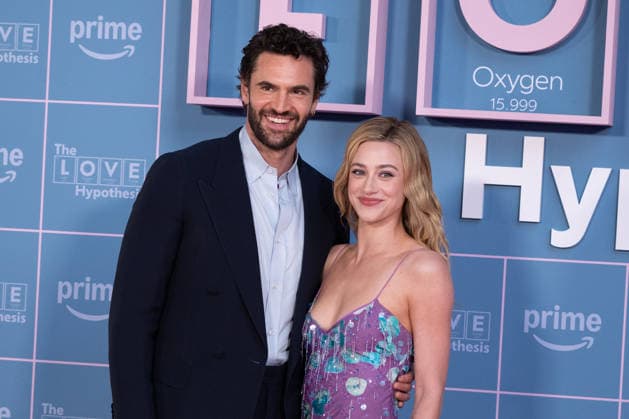 Tom Bateman and Lili Reinhart attends The Love Hypothesis Special Screening at BFI Southbank in London, England. UK. Wednesday 9th September 2026. Copyright: xJamesxWarrenx _KS8LE~2