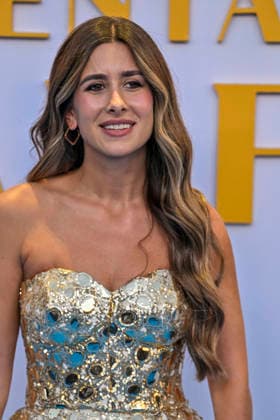 September 9, 2026, Madrid, Madrid, Spain: MERCEDES RON attend the BLUE CARPET photocall for the movie Ã¢â‚¬oe ENFRENTADOS: MARFIL Ã¢â‚¬Â at the Complejo Azca on September 9, 2026, in Madrid, Spain. Madrid Spain  - ZUMAc312 20260909_zsp_c312_032 Copyright: xOscarxManuelxSanchezx