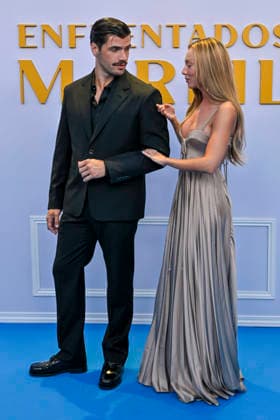 September 9, 2026, Madrid, Madrid, Spain: HUGO DIEGO GARCIA and ESTER EXPOSITO attend the BLUE CARPET photocall for the movie Ã¢â‚¬oe ENFRENTADOS: MARFIL Ã¢â‚¬Â at the Complejo Azca on September 9, 2026, in Madrid, Spain. Madrid Spain  - ZUMAc312 20260909_zsp_c312_042 Copyright: xOscarxManuelxSanchezx