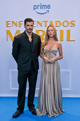 September 9, 2026, Madrid, Madrid, Spain: HUGO DIEGO GARCIA and ESTER EXPOSITO attend the BLUE CARPET photocall for the movie Ã¢â‚¬oe ENFRENTADOS: MARFIL Ã¢â‚¬Â at the Complejo Azca on September 9, 2026, in Madrid, Spain. Madrid Spain  - ZUMAc312 20260909_zsp_c312_050 Copyright: xOscarxManuelxSanchezx