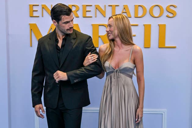 September 9, 2026, Madrid, Madrid, Spain: HUGO DIEGO GARCIA and ESTER EXPOSITO attend the BLUE CARPET photocall for the movie Ã¢â‚¬oe ENFRENTADOS: MARFIL Ã¢â‚¬Â at the Complejo Azca on September 9, 2026, in Madrid, Spain. Madrid Spain  - ZUMAc312 20260909_zsp_c312_052 Copyright: xOscarxManuelxSanchezx