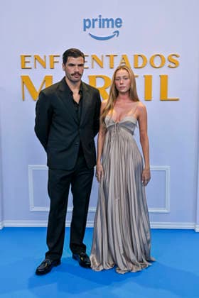 September 9, 2026, Madrid, Madrid, Spain: HUGO DIEGO GARCIA and ESTER EXPOSITO attend the BLUE CARPET photocall for the movie Ã¢â‚¬oe ENFRENTADOS: MARFIL Ã¢â‚¬Â at the Complejo Azca on September 9, 2026, in Madrid, Spain. Madrid Spain  - ZUMAc312 20260909_zsp_c312_053 Copyright: xOscarxManuelxSanchezx