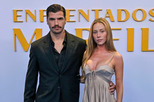September 9, 2026, Madrid, Madrid, Spain: HUGO DIEGO GARCIA and ESTER EXPOSITO attend the BLUE CARPET photocall for the movie Ã¢â‚¬oe ENFRENTADOS: MARFIL Ã¢â‚¬Â at the Complejo Azca on September 9, 2026, in Madrid, Spain. Madrid Spain  - ZUMAc312 20260909_zsp_c312_055 Copyright: xOscarxManuelxSanchezx