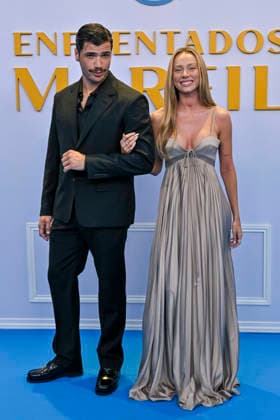 September 9, 2026, Madrid, Madrid, Spain: HUGO DIEGO GARCIA and ESTER EXPOSITO attend the BLUE CARPET photocall for the movie Ã¢â‚¬oe ENFRENTADOS: MARFIL Ã¢â‚¬Â at the Complejo Azca on September 9, 2026, in Madrid, Spain. Madrid Spain  - ZUMAc312 20260909_zsp_c312_056 Copyright: xOscarxManuelxSanchezx