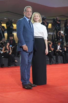 83rd Venice International Film Festival - 09 09 2026 VENICE, ITALY - SEPTEMBER 09: Alba Rohrwacher and Vincent Lindon attends the Un Bon Petit Soldat Screening during the 83rd Venice International Film Festival at Sala Grande on September 09, 2026 in Venice, Italy. Photo: Laurent Lairys. venise  Copyright: xLaurentxLairysx