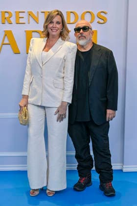 September 9, 2026, Madrid, Madrid, Spain: CAROLINA BANG and ALEX DE LA IGLESIA attend the BLUE CARPET photocall for the movie Ã¢â‚¬oe ENFRENTADOS: MARFIL Ã¢â‚¬Â at the Complejo Azca on September 9, 2026, in Madrid, Spain. Madrid Spain  - ZUMAc312 20260909_zsp_c312_101 Copyright: xOscarxManuelxSanchezx