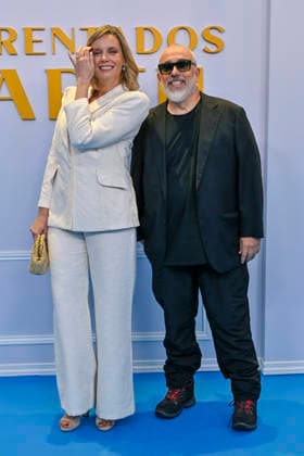 September 9, 2026, Madrid, Madrid, Spain: CAROLINA BANG and ALEX DE LA IGLESIA attend the BLUE CARPET photocall for the movie Ã¢â‚¬oe ENFRENTADOS: MARFIL Ã¢â‚¬Â at the Complejo Azca on September 9, 2026, in Madrid, Spain. Madrid Spain  - ZUMAc312 20260909_zsp_c312_104 Copyright: xOscarxManuelxSanchezx