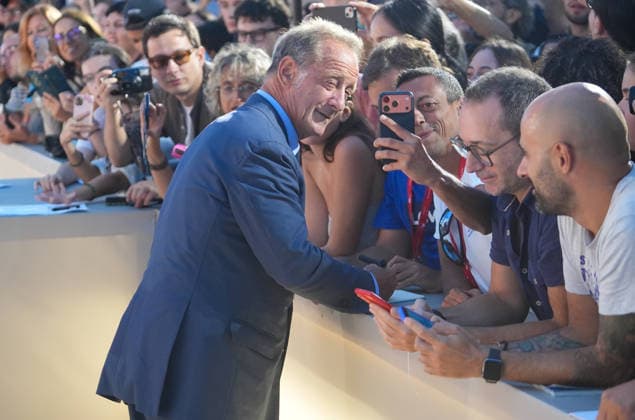 83rd Venice International Film Festival - 09 09 2026 0VENICE, ITALY - SEPTEMBER 09: Vincent Lindon attends the Un Bon Petit Soldat Screening during the 83rd Venice International Film Festival at Sala Grande on September 09, 2026 in Venice, Italy. Photo: Laurent Lairys. venise  Copyright: xLaurentxLairysx