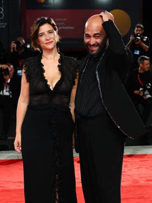 IPA88331056 - Venice, 83rd Venice International Film Festival 2026 - Night 8. Red Carpet for the film *IL FUOCO CHE TI PORTI DENTRO* In the photo: Giuliano Sangiorgi and Ilaria Macchia  Copyright: xAlbertoxTerenghi PoolxPhotoxEvenx xPoolxPhotoxEventsx08x IPA88331056