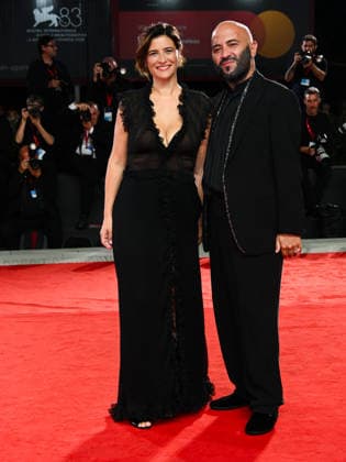 IPA88331058 - Venice, 83rd Venice International Film Festival 2026 - Night 8. Red Carpet for the film *IL FUOCO CHE TI PORTI DENTRO* In the photo: Giuliano Sangiorgi and Ilaria Macchia  Copyright: xAlbertoxTerenghi PoolxPhotoxEvenx xPoolxPhotoxEventsx08x IPA88331058
