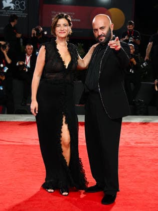 IPA88331060 - Venice, 83rd Venice International Film Festival 2026 - Night 8. Red Carpet for the film *IL FUOCO CHE TI PORTI DENTRO* In the photo: Giuliano Sangiorgi and Ilaria Macchia  Copyright: xAlbertoxTerenghi PoolxPhotoxEvenx xPoolxPhotoxEventsx08x IPA88331060
