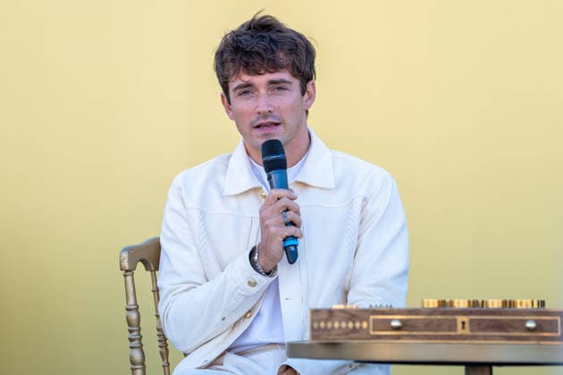 Monegasque Formula 1 driver Charles Leclerc the official presentation of Chivas Regal 16. September 9, 2026. (2026090953)