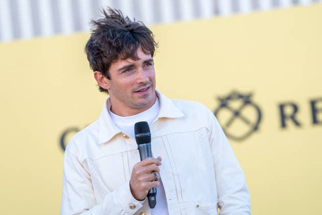 Monegasque Formula 1 driver Charles Leclerc the official presentation of Chivas Regal 16. September 9, 2026. (20260909120)