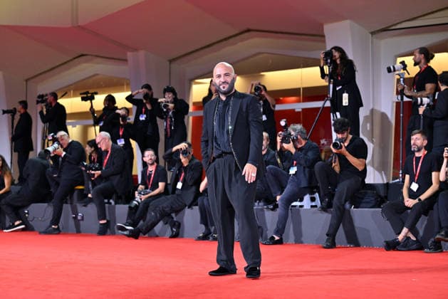 September 9, 2026, Venice, Rome, Italy: Giuliano Sangiorgi of the Negramaro group during the red carpet for the film The Fire That Keeps You Inside, at the 83rd Venice Film Festival. Venice, September 9, 2026 Venice Italy  - ZUMAa289 20260909_zia_a289_448 Copyright: xMariaxLauraxAntonellix xAgfx