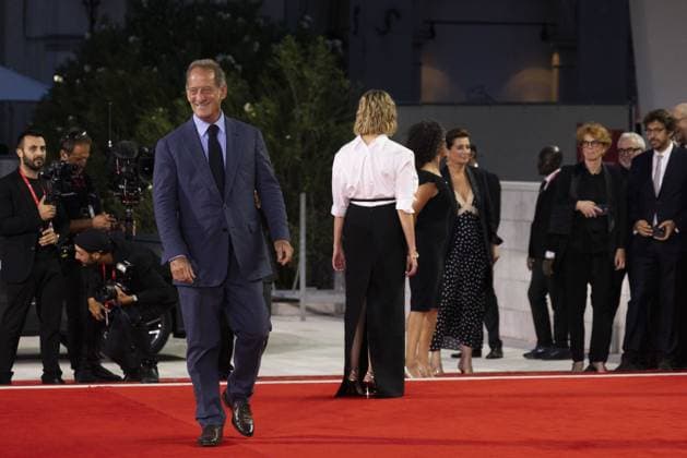 Un Bon Petit Soldat Premiere - The 83rd Venice International Film Festival VENICE, ITALY - SEPTEMBER 09: Vincent Lindon attends the Un Bon Petit Soldat Screening during the 83rd Venice International Film Festival at Sala Grande on September 09, 2026 in Venice, Italy. Primo Barol Anadolu Venice Italy. Editorial use only. Please get in touch for any other usage.  Copyright: x2026xAnadoluxPrimoxBarolx
