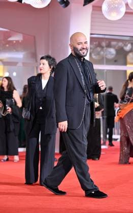 September 9, 2026, Venice, Rome, Italy: Giuliano Sangiorgi of the Negramaro group during the red carpet for the film The Fire That Keeps You Inside, at the 83rd Venice Film Festival. Venice, September 9, 2026 Venice Italy  - ZUMAa289 20260909_zia_a289_468 Copyright: xMariaxLauraxAntonellix xAgfx