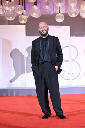 September 9, 2026, Venice, Rome, Italy: Giuliano Sangiorgi of the Negramaro group during the red carpet for the film The Fire That Keeps You Inside, at the 83rd Venice Film Festival. Venice, September 9, 2026 Venice Italy  - ZUMAa289 20260909_zia_a289_472 Copyright: xMariaxLauraxAntonellix xAgfx