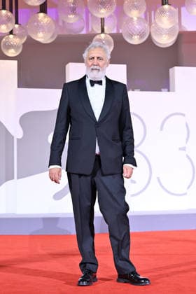 September 9, 2026, Venice, Rome, Italy: Francesco Piccolo on the red carpet for the film The Fire That You Carry Inside, at the 83rd Venice Film Festival. Venice, September 9, 2026 Venice Italy  - ZUMAa289 20260909_zia_a289_473 Copyright: xMariaxLauraxAntonellix xAgfx